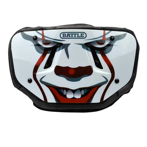 Battle Adult "Clown" Chrome Football Back Plate Battle