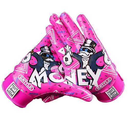 Battle Money Man Adult 2.0 Football Receiver Gloves Battle