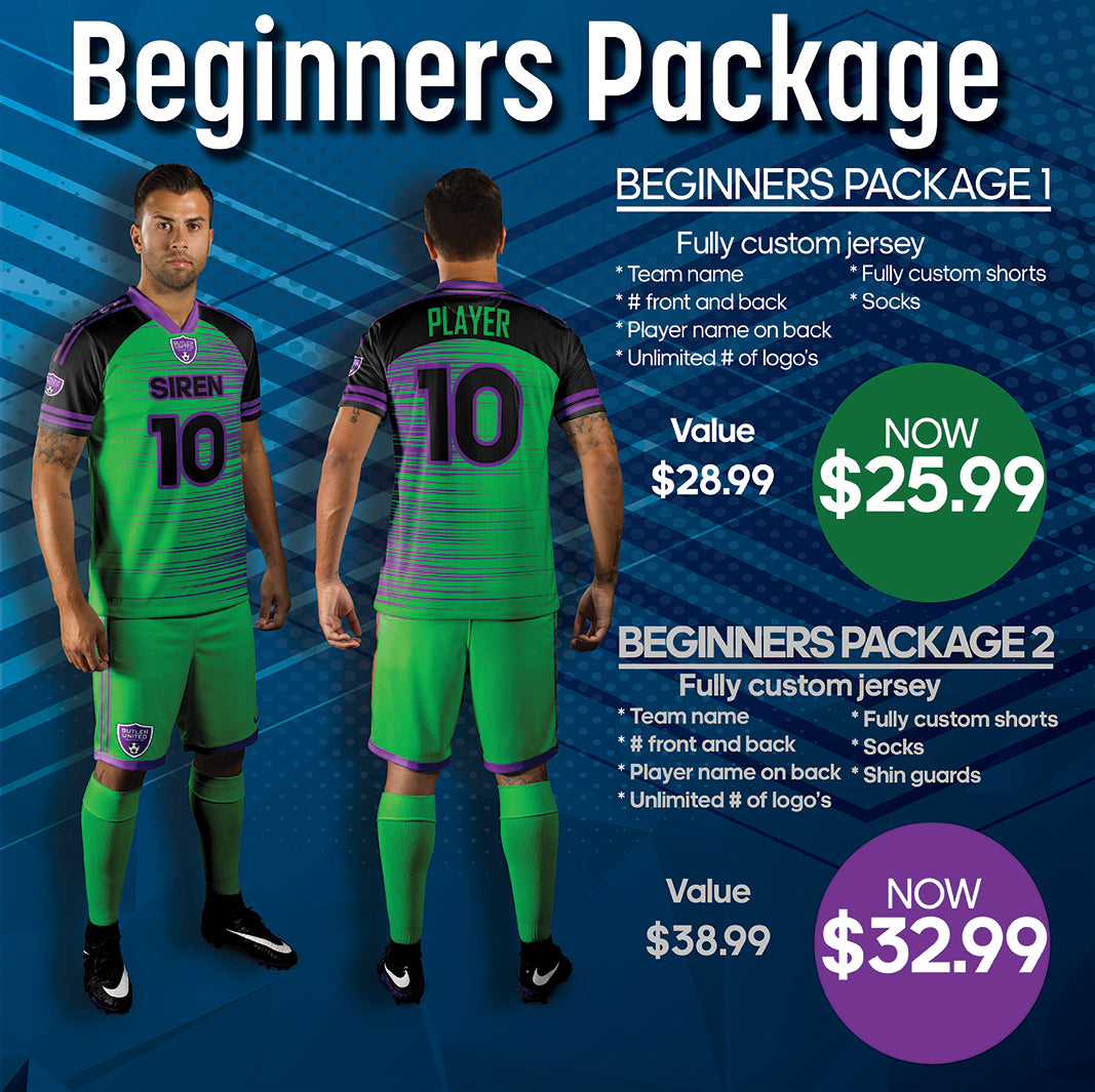 Beginners Soccer Uniform Package League Outfitters