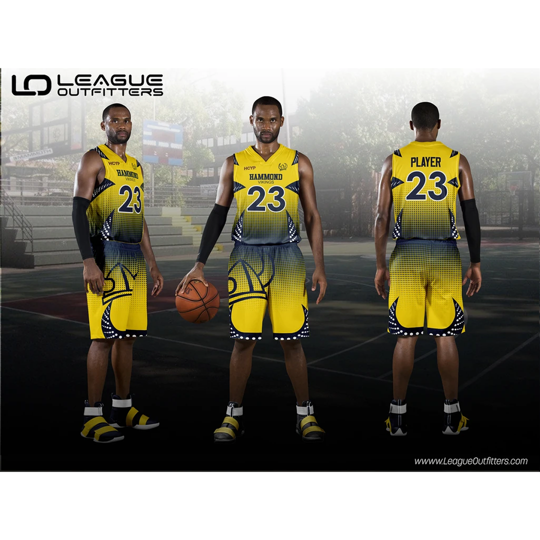 "Alley-oop" Reversible Basketball Premium Uniform Package League Outfitters