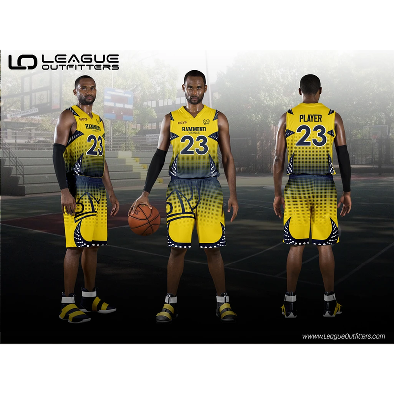 Custom Sublimated Basketball Uniforms - Casual Clothing for Men