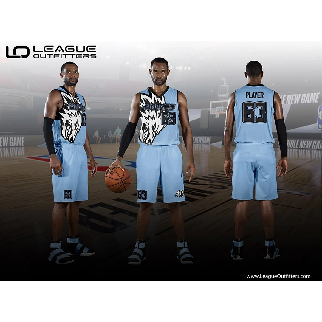 "Alley-oop" Reversible Basketball Premium Uniform Package League Outfitters