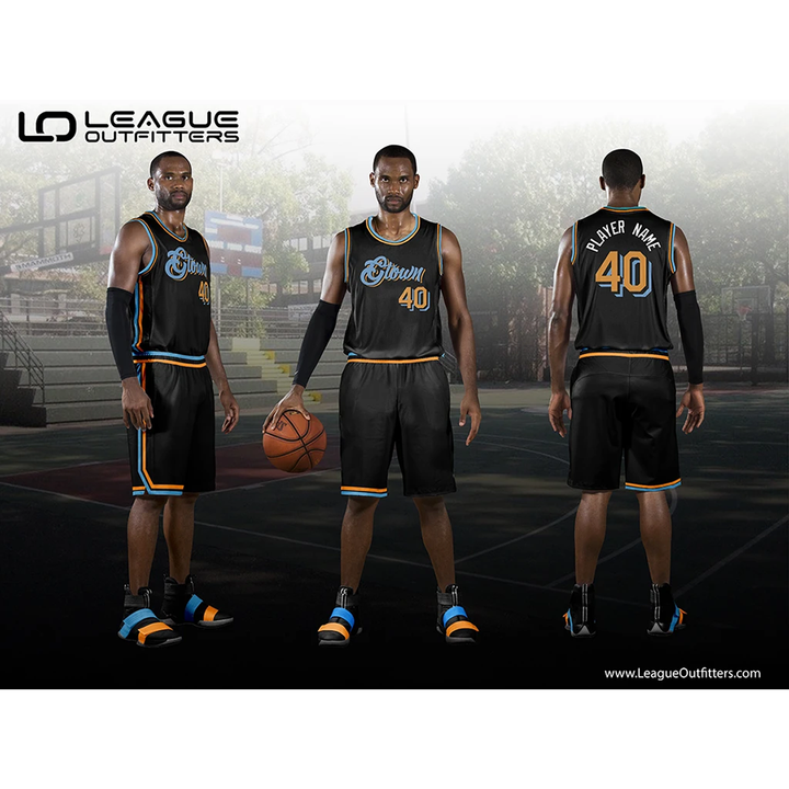 "Alley-oop" Reversible Basketball Premium Uniform Package League Outfitters