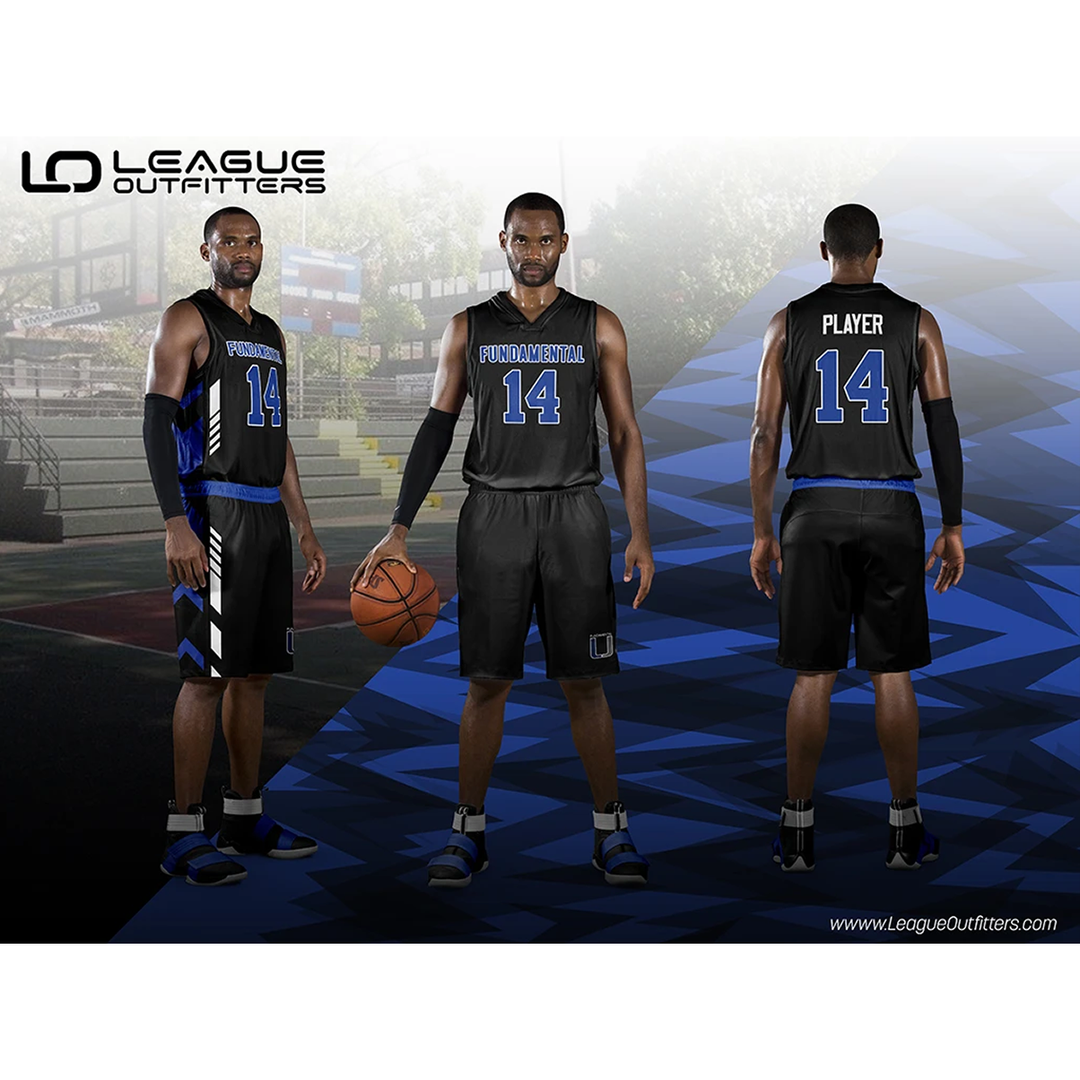 "Alley-oop" Reversible Basketball Premium Uniform Package League Outfitters