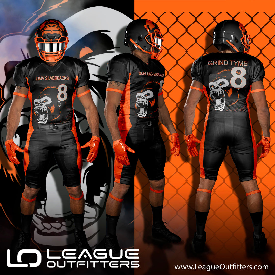 Custom Elite Sublimated Football Jerseys League Outfitters