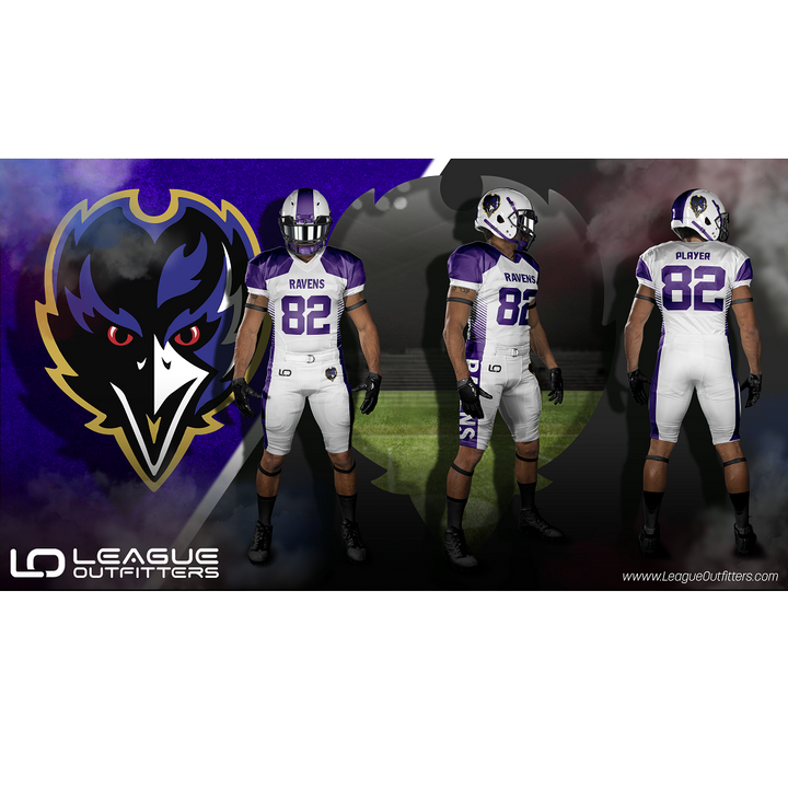 Custom Elite Sublimated & Tackle Twill Football Jerseys League Outfitters