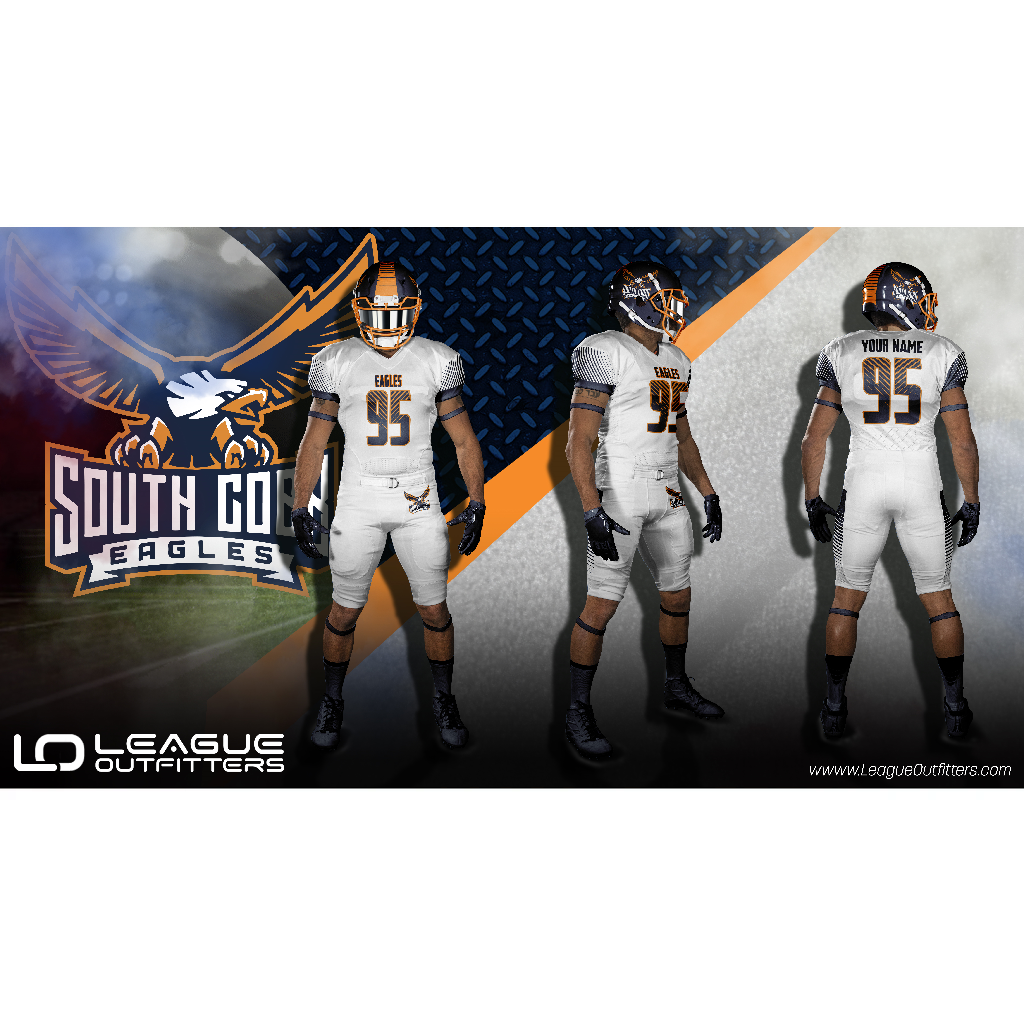 Custom Elite Sublimated & Tackle Twill Football Jerseys League Outfitters