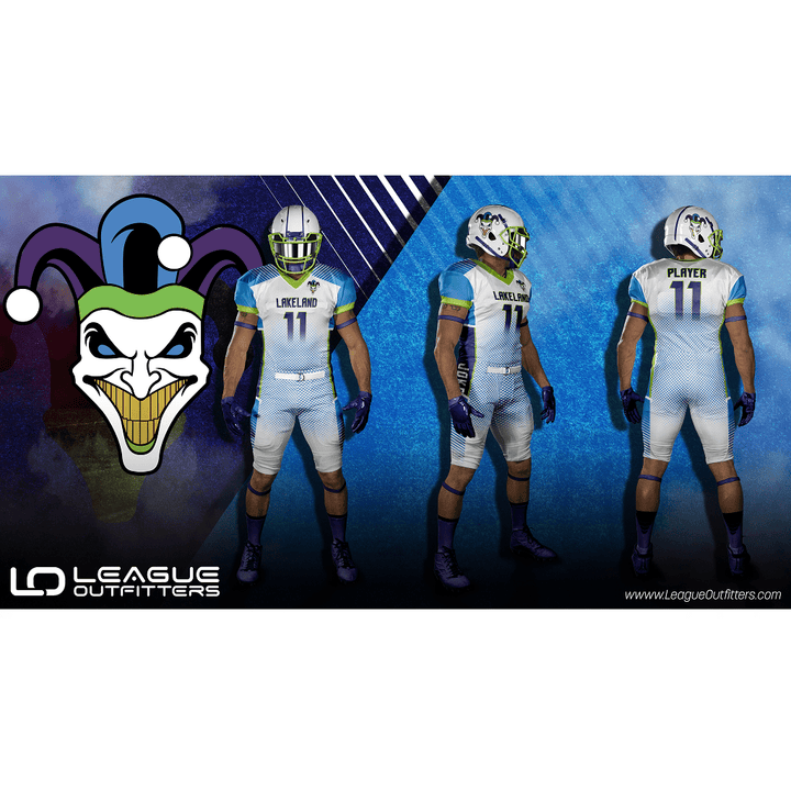 Custom Elite Sublimated Football Jerseys League Outfitters