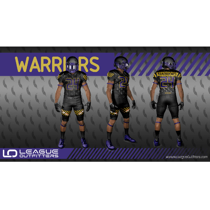 Custom Elite Sublimated Football Jerseys League Outfitters