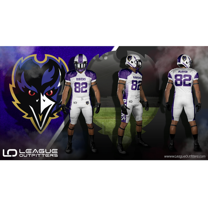 Custom Elite Sublimated & Tackle Twill Football Jerseys League Outfitters