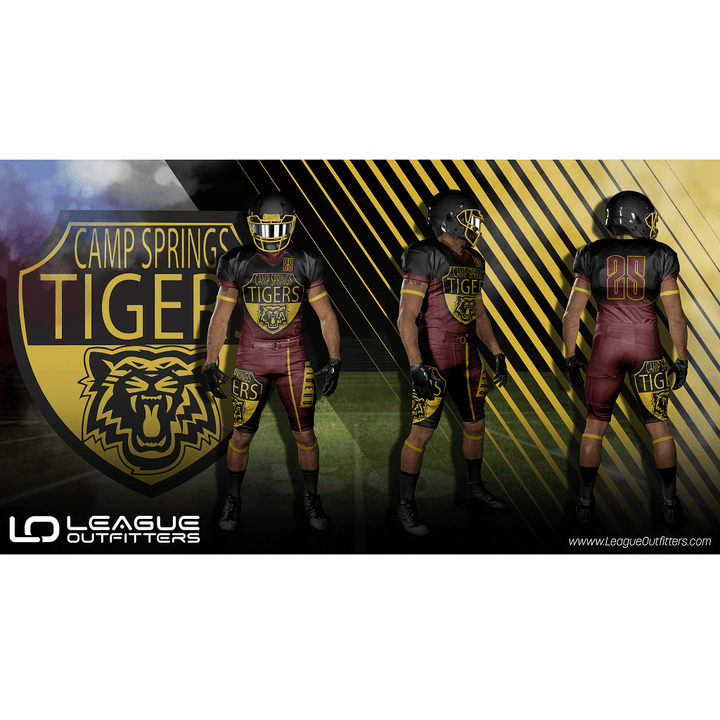 Custom Elite Sublimated Football Jerseys League Outfitters