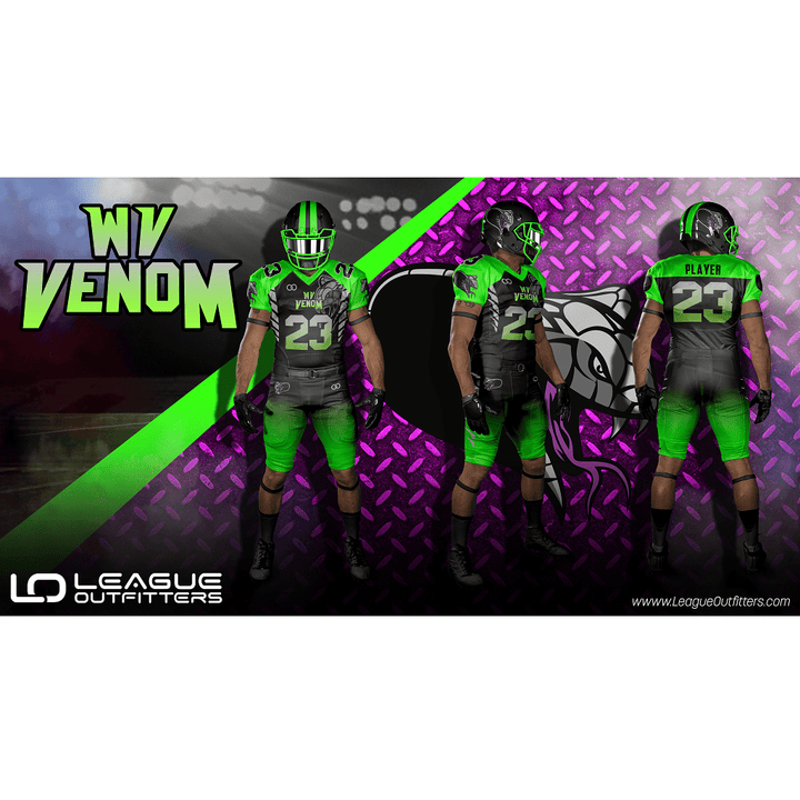 Custom Elite Sublimated Football Jerseys League Outfitters