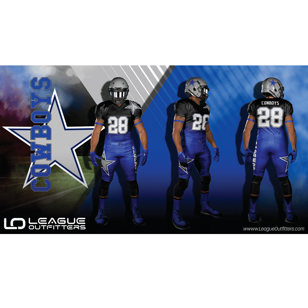 Custom Elite Reversible Football Jerseys League Outfitters