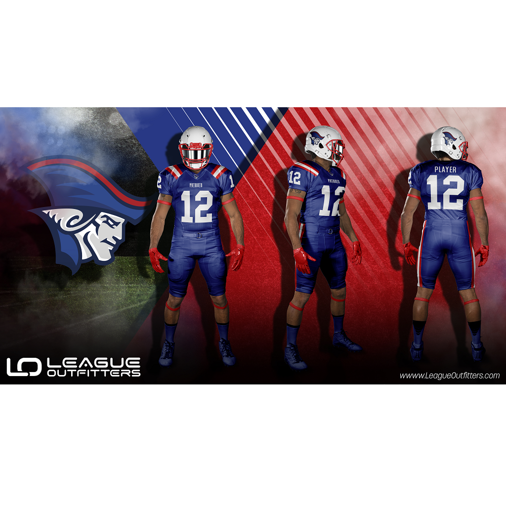 Custom Elite Sublimated & Tackle Twill Football Jerseys League Outfitters