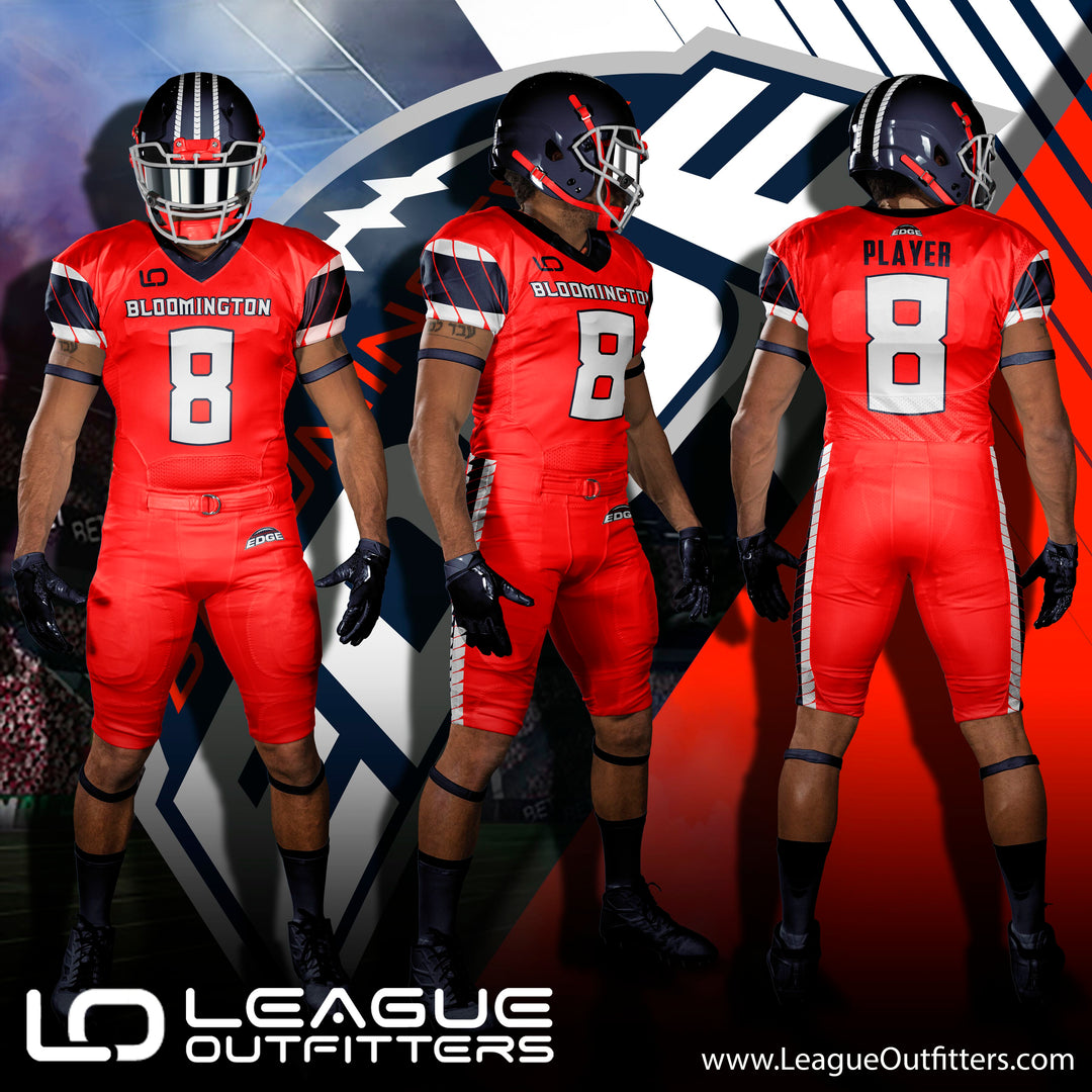 Custom Elite Sublimated & Tackle Twill Football Jerseys League Outfitters