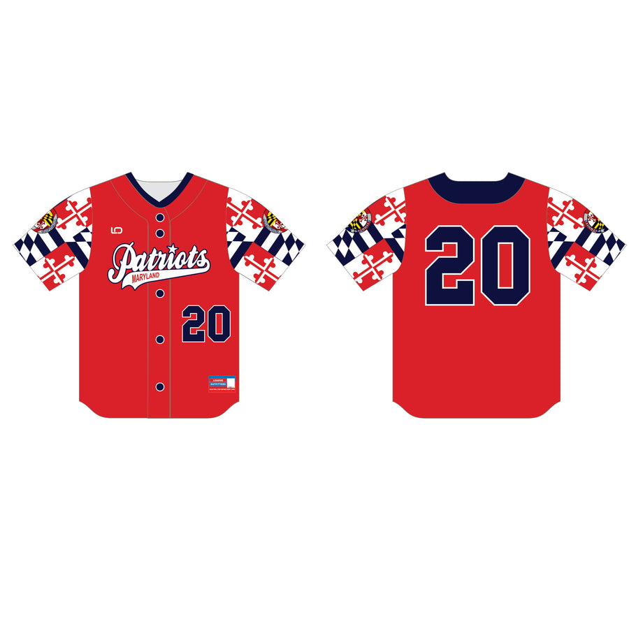 Custom Elite Sublimated & Tackle Twill Softball Jerseys League Outfitters