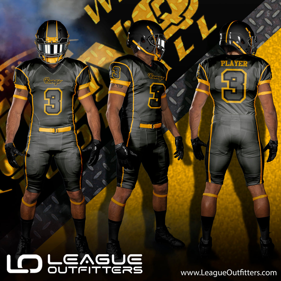 Custom Elite Sublimated Football Jerseys League Outfitters